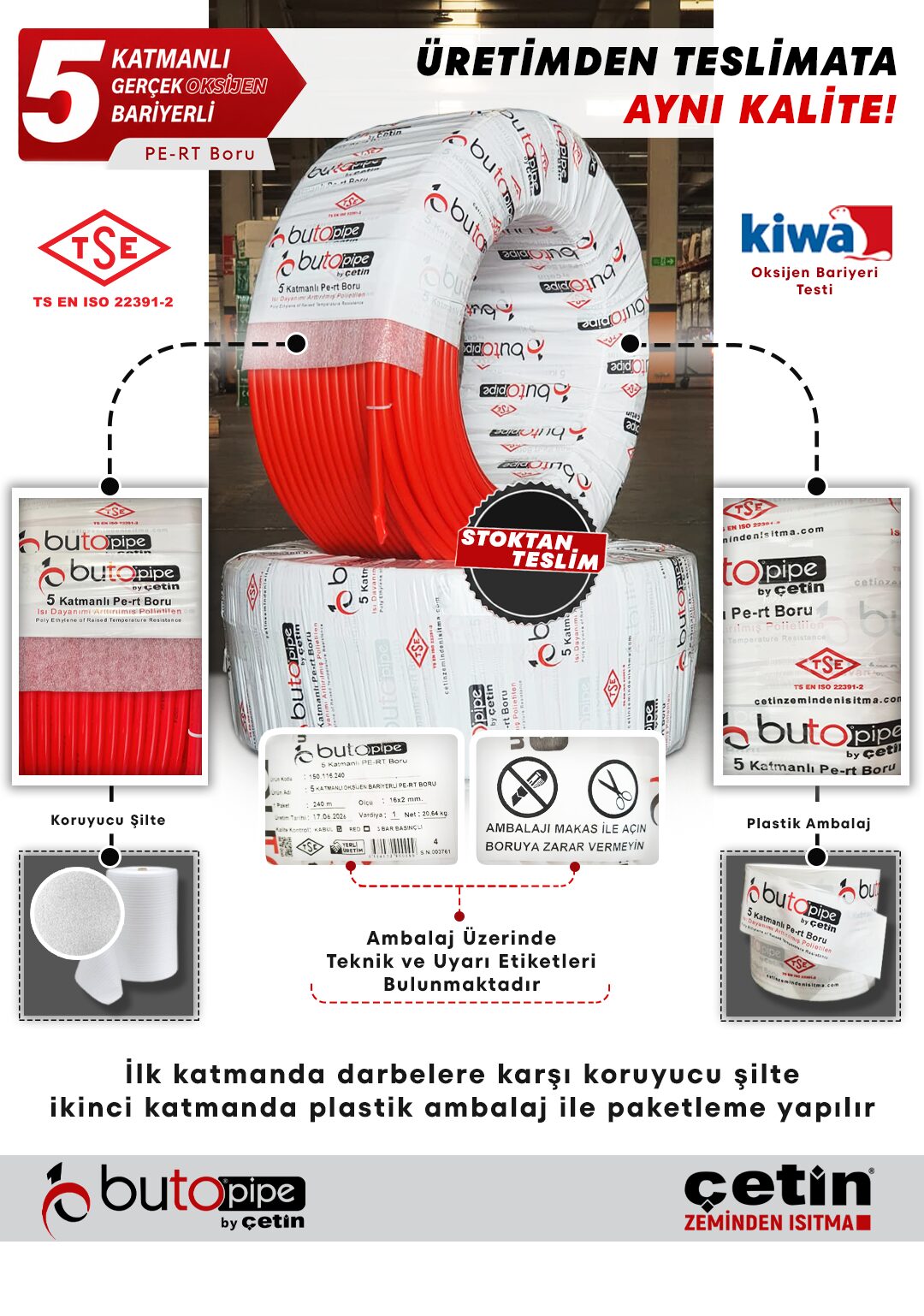 Üretimden Teslimata Aynı Kalite